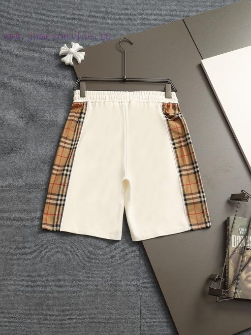 Burberry 25ss Matching Looped Shorts For Couples - Crafted With Cotton Looped Fabric And Embell 5ywz0f3g - Image 3