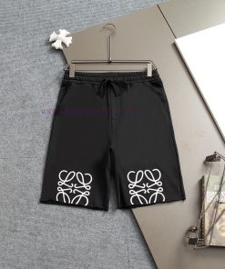 LOEWE 25ss Same Style Looped Shorts For Couples - Made Of Cotton Looped Fabric Carefully Crafte zfinavci
