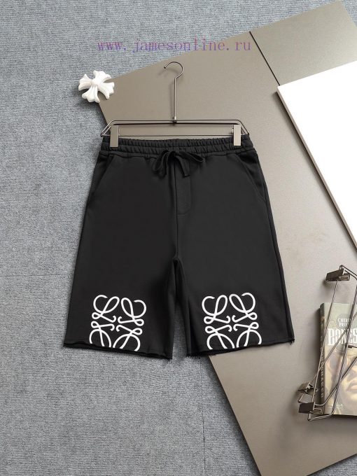 LOEWE 25ss Same Style Looped Shorts For Couples - Made Of Cotton Looped Fabric Carefully Crafte zfinavci - Image 2