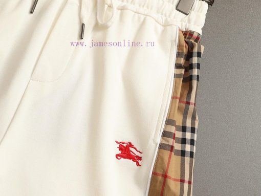 Burberry 25ss Matching Looped Shorts For Couples - Crafted With Cotton Looped Fabric And Embell 5ywz0f3g - Image 7