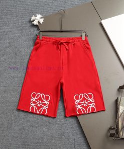LOEWE 25ss Same Style Looped Shorts For Couples - Made Of Cotton Looped Fabric Carefully Crafte srn6e7bj