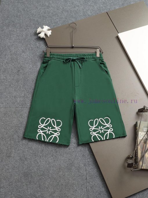LOEWE 25ss Same Style Looped Shorts For Couples - Made Of Cotton Looped Fabric Carefully Crafte uhaihtd8 - Image 2