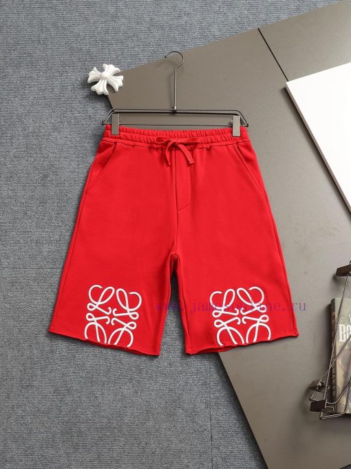 LOEWE 25ss Same Style Looped Shorts For Couples - Made Of Cotton Looped Fabric Carefully Crafte srn6e7bj - Image 2