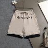 GIVENCHY 25ss Same Style Looped Shorts For Couples - Made Of Cotton Looped Fabric Carefully Cra p966l3ci