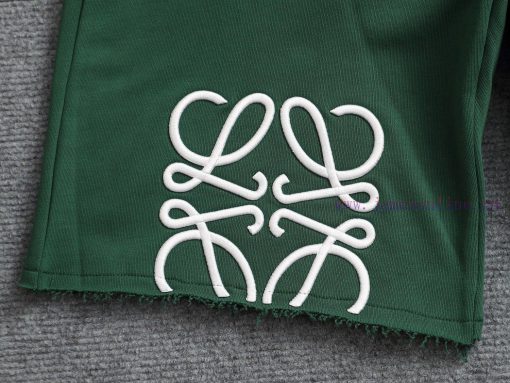 LOEWE 25ss Same Style Looped Shorts For Couples - Made Of Cotton Looped Fabric Carefully Crafte uhaihtd8 - Image 9