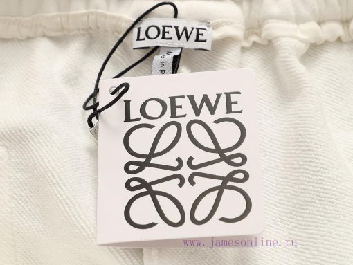 LOEWE 25ss Same Style Looped Shorts For Couples - Made Of Cotton Looped Fabric Carefully Crafte 83u4gmj1 - Image 11