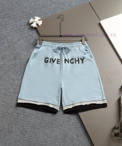 GIVENCHY 25ss Same Style Looped Shorts For Couples - Made Of Cotton Looped Fabric Carefully Cra t46valpz