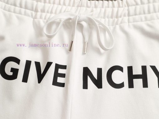 GIVENCHY 25ss Same Style Looped Shorts For Couples - Made Of Cotton Looped Fabric Carefully Cra rsoopre4 - Image 7
