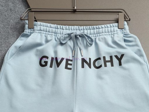 GIVENCHY 25ss Same Style Looped Shorts For Couples - Made Of Cotton Looped Fabric Carefully Cra t46valpz - Image 4