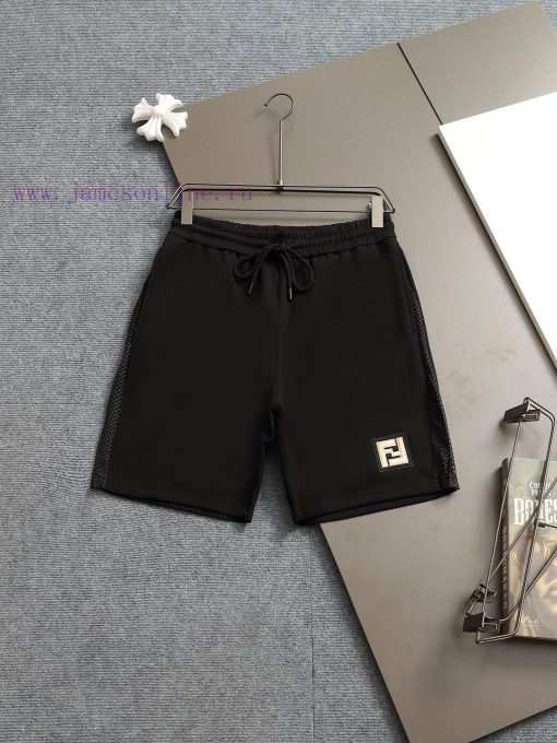 FENDI 25ss Same Style Looped Shorts For Couples - Made Of Cotton Looped Fabric Carefully Crafte jl56idzp