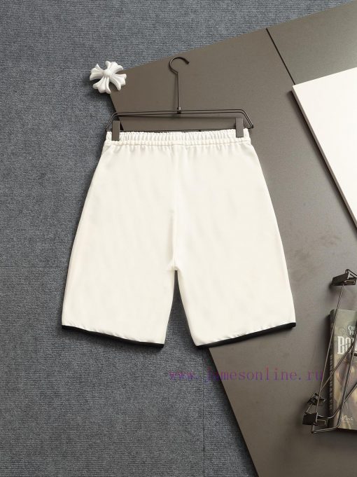FENDI 25ss Same Style Looped Shorts For Couples - Made Of Cotton Looped Fabric Carefully Crafte dttmrbkl - Image 3