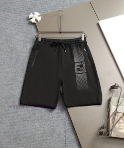FENDI 25ss Same Style Looped Shorts For Couples - Made Of Cotton Looped Fabric Carefully Crafte tqgvlbnn