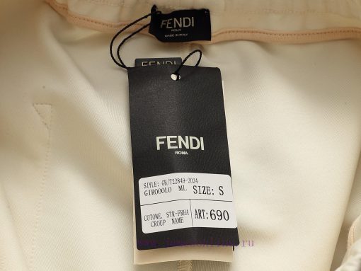 FENDI 25ss Same Style Looped Shorts For Couples - Made Of Cotton Looped Fabric Carefully Crafte aikf52j4 - Image 13