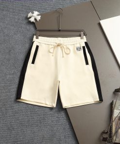 LOEWE 25ss Same Style Looped Shorts For Couples - Made Of Cotton Looped Fabric Carefully Crafte ah6g11sc