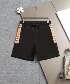 Burberry 25ss Matching Looped Shorts For Couples - Crafted With Cotton Looped Fabric And Embell zill5tnf