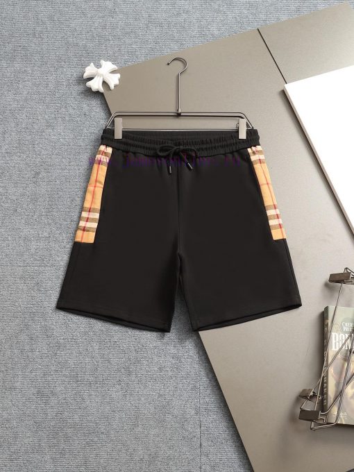 Burberry 25ss Matching Looped Shorts For Couples - Crafted With Cotton Looped Fabric And Embell zill5tnf