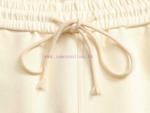 LOEWE 25ss Same Style Looped Shorts For Couples - Made Of Cotton Looped Fabric Carefully Crafte ah6g11sc - Image 7