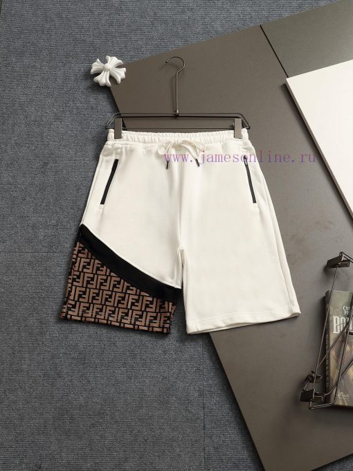 FENDI 25ss Same Style Looped Shorts For Couples - Made Of Cotton Looped Fabric Carefully Crafte ggastq6u