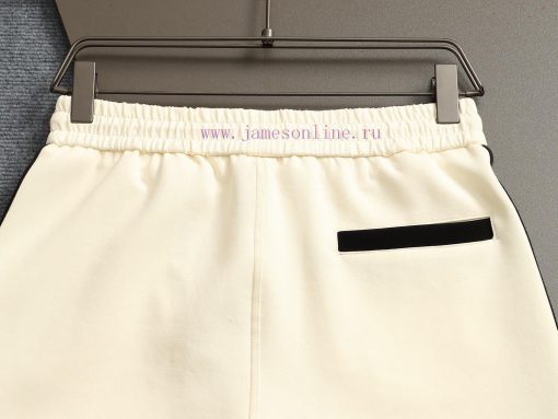 LOEWE 25ss Same Style Looped Shorts For Couples - Made Of Cotton Looped Fabric Carefully Crafte ah6g11sc - Image 10