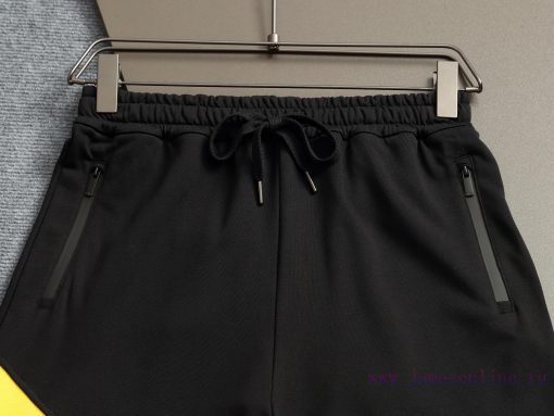 FENDI 25ss Same Style Looped Shorts For Couples - Made Of Cotton Looped Fabric Carefully Crafte vd8mqhuw - Image 4