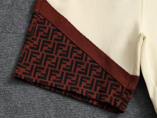 FENDI 25ss Same Style Looped Shorts For Couples - Made Of Cotton Looped Fabric Carefully Crafte aq0et0st - Image 5