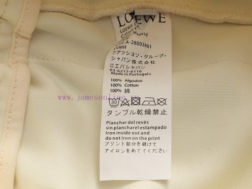LOEWE 25ss Same Style Looped Shorts For Couples - Made Of Cotton Looped Fabric Carefully Crafte ah6g11sc - Image 13