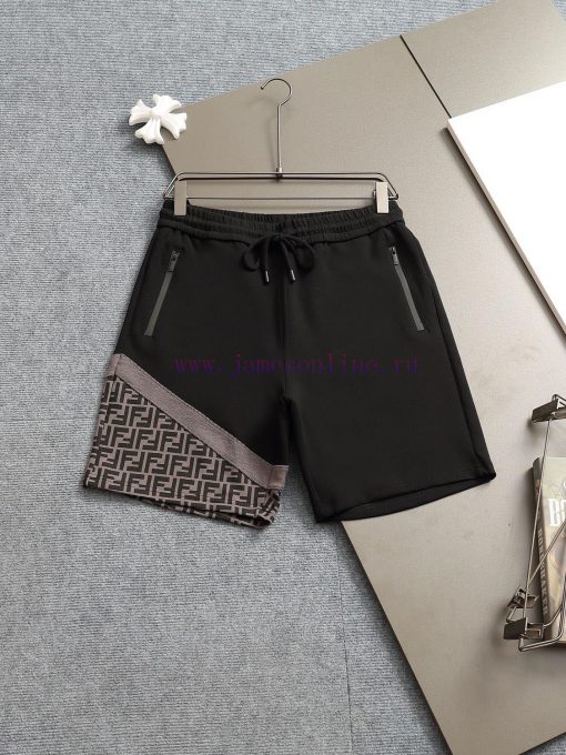 FENDI 25ss Same Style Looped Shorts For Couples - Made Of Cotton Looped Fabric Carefully Crafte 0c9o9hmo - Image 2