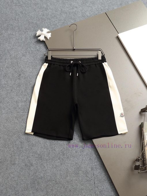 MoNCLER 25ss Same Style Looped Shorts For Couples - Made Of Cotton Looped Fabric Carefully Craf f1y9cwo9