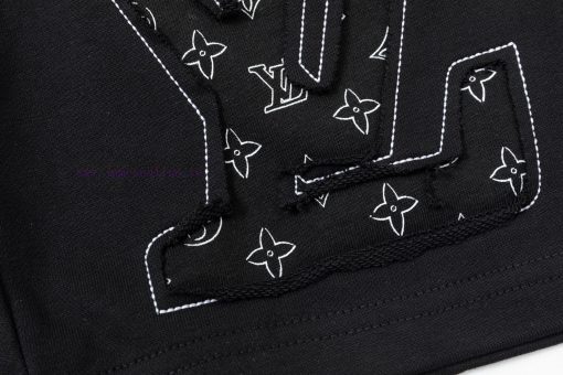 LV Donkey Home 2025 New Set Light Luxury Style Distressed Fabric Technology Thread Drawing Embr 8e574iiv - Image 9