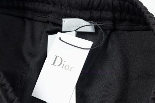 DIOR 2025 New Light Luxury Hand Drawn Graffiti Letter Flame Pattern Imported Machine Embroidere yz1swzoh - Image 6