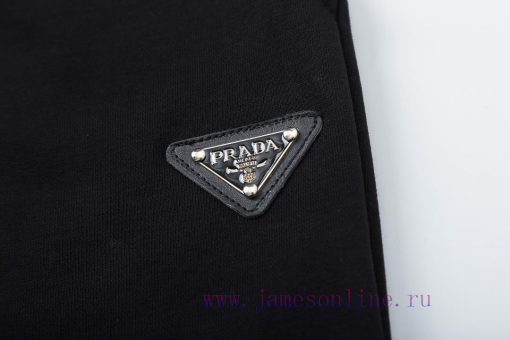 Prada 2025 New Custom Triangle Leather Badge Logo Classic And Simple Men's And Women's Daily Co d82u92qw - Image 7