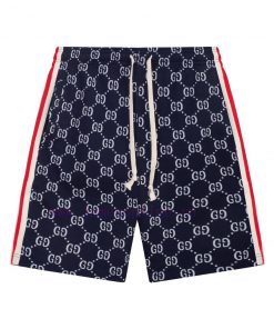 Gucci GUCCI 2025 New Men's And Women's Daily Commuting Wear Essential Ribbon Splicing Full Body mbvbso3f