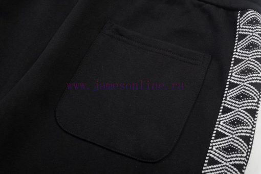 Loewe 2025 New Men's And Women's Daily Commuting Wear Essential Ribbon Splicing Casual ShortsCu su9l5eog - Image 11