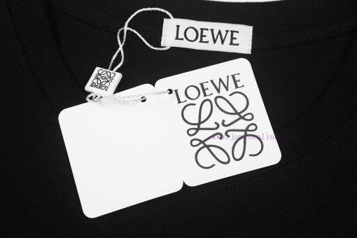 ️LOEWE * Luo YiweiLOEWE * Octopus Embroidered Short Sleeve T-shirt-Customized 270g 32 Count Cot looybmx2 - Image 6