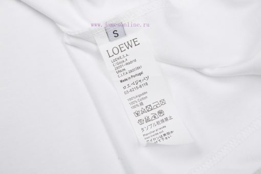 ️LOEWE * Luo YiweiLOEWE * Octopus Embroidered Short Sleeve T-shirt-Customized 270g 32 Count Cot dtnwqi65 - Image 12