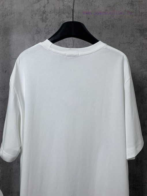️LOEWE * Luo YiweiLOEWE * Luoyiwei Small Flame Chest Embroidered Short Sleeve T-shirt-Customize fi9kpxdi - Image 9