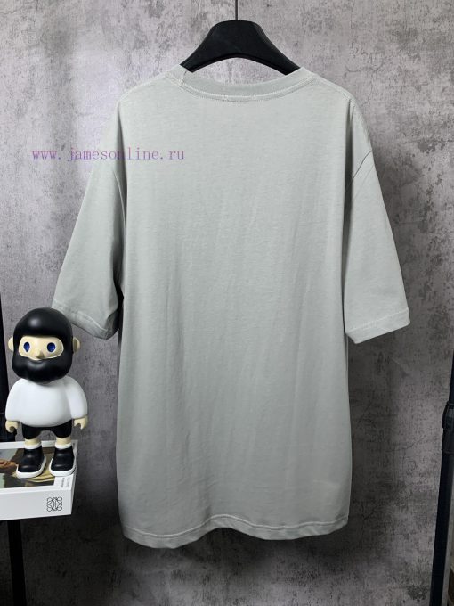 ️LOEWE * Luo YiweiLOEWE * Roewe Classic Chest Contrast Logo Short Sleeve T-shirt-Customized 260 53invfmm - Image 3