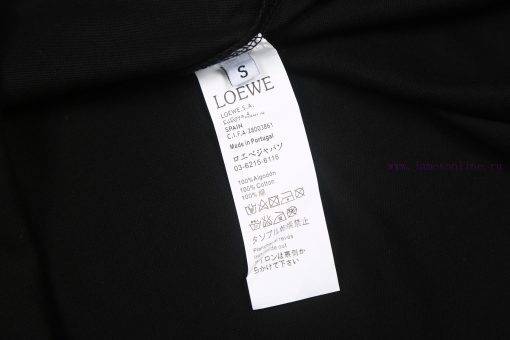 ️LOEWE * Luo YiweiLOEWE * Octopus Embroidered Short Sleeve T-shirt-Customized 270g 32 Count Cot looybmx2 - Image 12