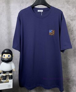 ️LOEWE * Luo YiweiLOEWE * Roewe Classic Chest Contrast Logo Short Sleeve T-shirt-Customized 260 pelex6tz