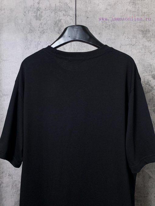 ️LOEWE * Luo YiweiLOEWE * Luoyiwei Small Flame Chest Embroidered Short Sleeve T-shirt-Customize 8aq56sti - Image 9