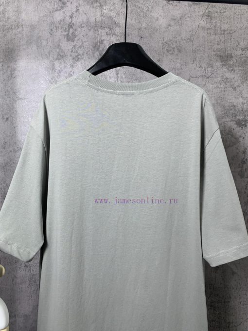 ️LOEWE * Luo YiweiLOEWE * Roewe Classic Chest Contrast Logo Short Sleeve T-shirt-Customized 260 53invfmm - Image 9