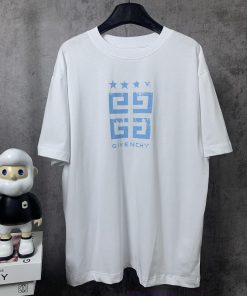 ️GIVENCHY * GivenchyGIVENCHY * Givenchy Classic Pentagram Printed Short Sleeve T-shirt-Customiz t0ffp1ca