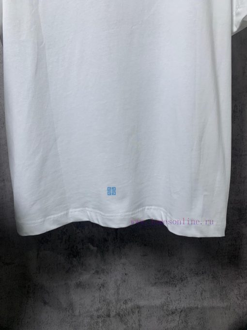 ️GIVENCHY * GivenchyGIVENCHY * Givenchy Classic Pentagram Printed Short Sleeve T-shirt-Customiz t0ffp1ca - Image 9