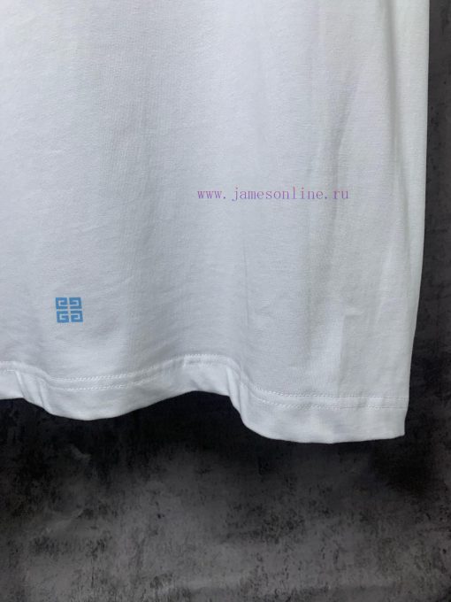 ️GIVENCHY * GivenchyGIVENCHY * Givenchy Classic Pentagram Printed Short Sleeve T-shirt-Customiz t0ffp1ca - Image 11