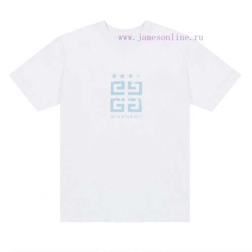 ️GIVENCHY * GivenchyGIVENCHY * Givenchy Classic Pentagram Printed Short Sleeve T-shirt-Customiz 4avxwctb - Image 2