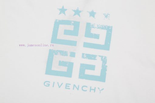 ️GIVENCHY * GivenchyGIVENCHY * Givenchy Classic Pentagram Printed Short Sleeve T-shirt-Customiz 4avxwctb - Image 5