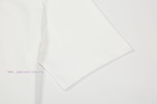️LOEWE * Luo YiweiLOEWE * Luoyiwei Misaligned Logo Embroidered Short Sleeved T-shirt-Customized gqw04g7f - Image 7