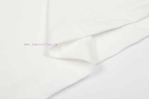 ️LOEWE * Luo YiweiLOEWE * Luoyiwei Misaligned Logo Embroidered Short Sleeved T-shirt-Customized gqw04g7f - Image 8