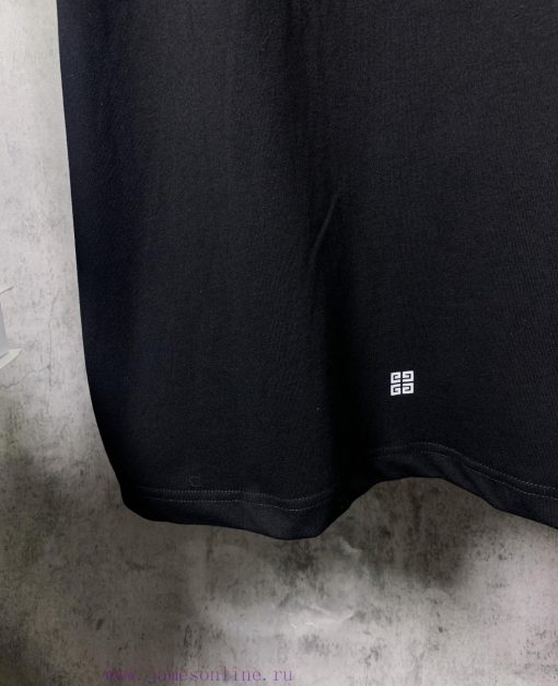 ️GIVENCHY * GivenchyGIVENCHY * Givenchy Classic Pentagram Printed Short Sleeve T-shirt-Customiz 5igfk2j0 - Image 10