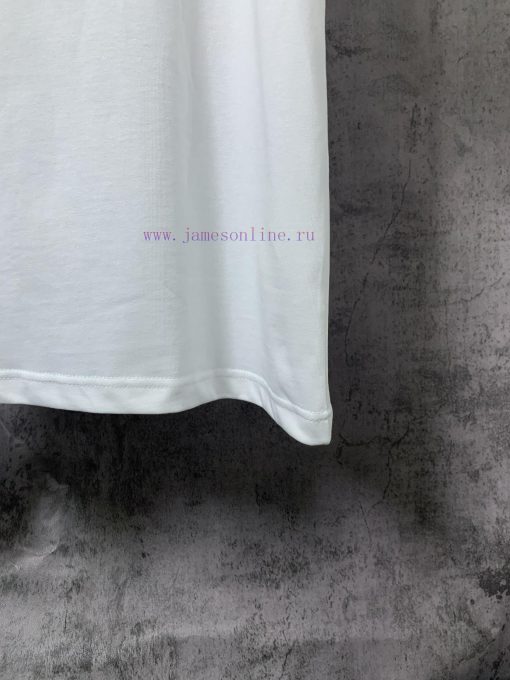 ️LOEWE * Luo YiweiLOEWE * Luo Yiwei Half Hand-painted Crow Embroidered Logo Short Sleeved T-shi eipt9xmc - Image 11